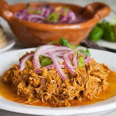  Cochinta Pibil：スパイシーなマリーナードとジューシーな豚肉が織りなすメキシコの至福！